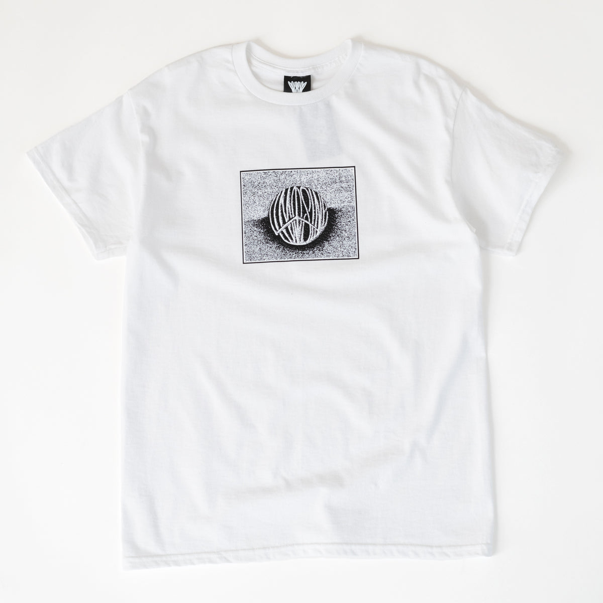 Peace Ball Tee (White)