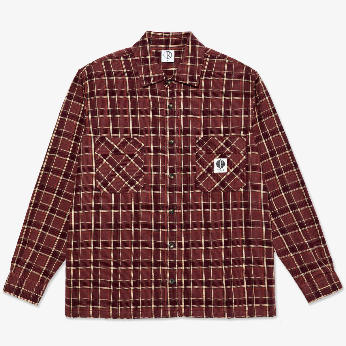 Mike Flannel (Oxblood Check)