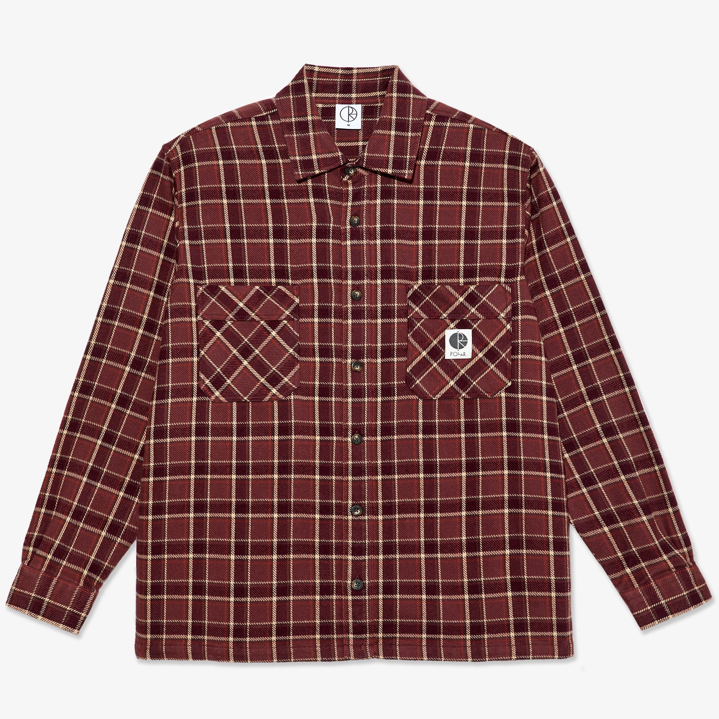  - Mike Flannel (Oxblood Check)