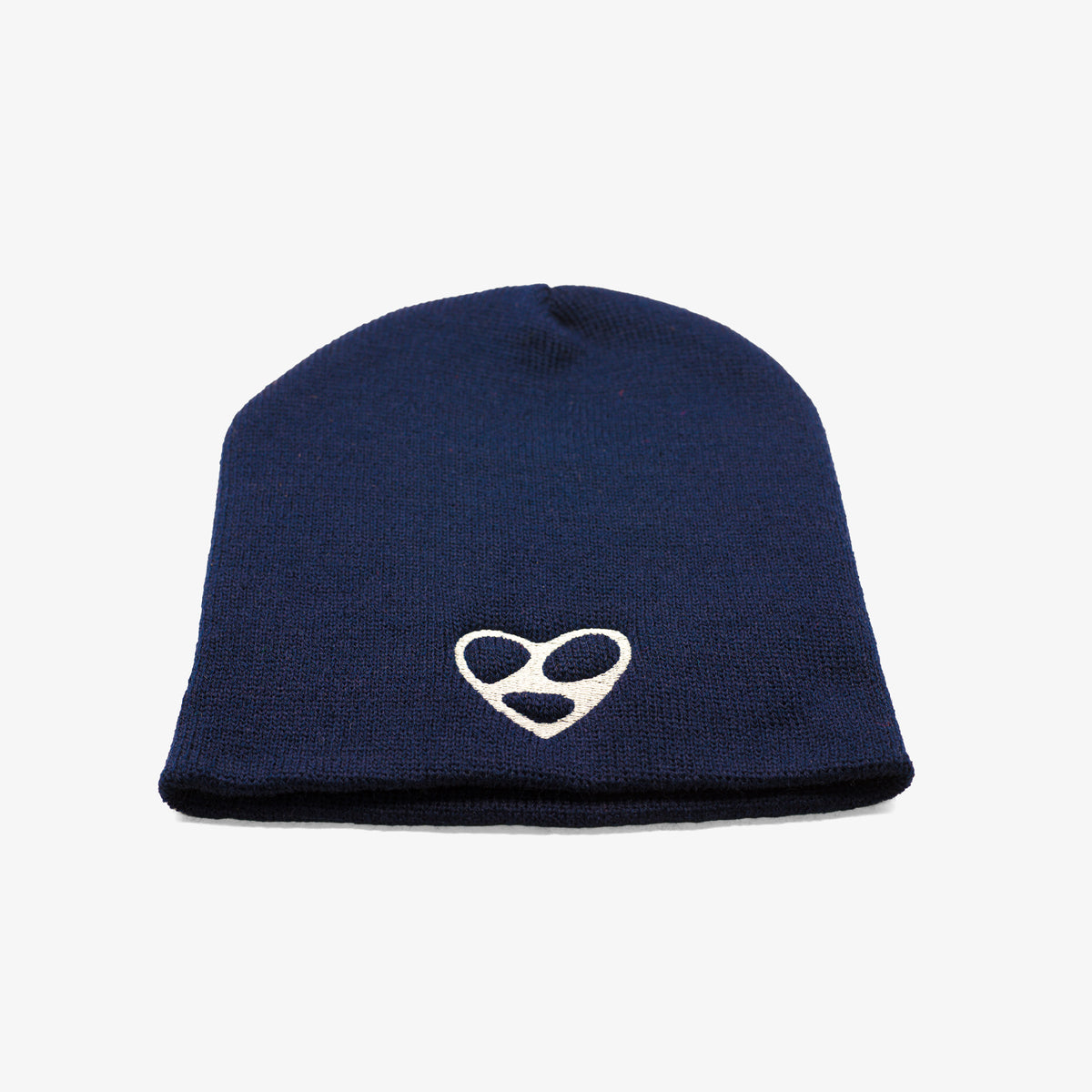 Limo Heart Skully (Navy/Silver)