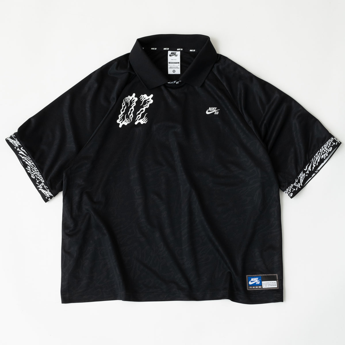 Dri-FIT Jacquard Skate Jersey (Black)