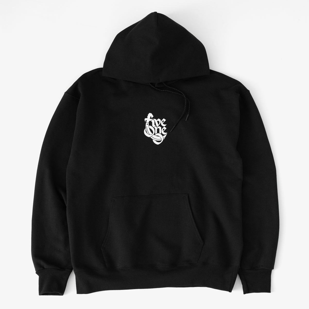 Nineties Hoodie (Black/White)