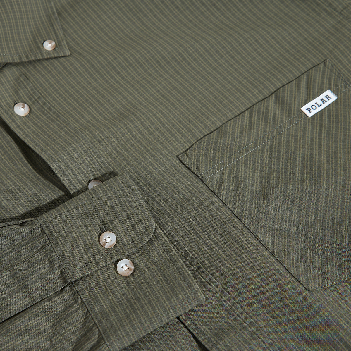 Ben LS Shirt (Army Green)