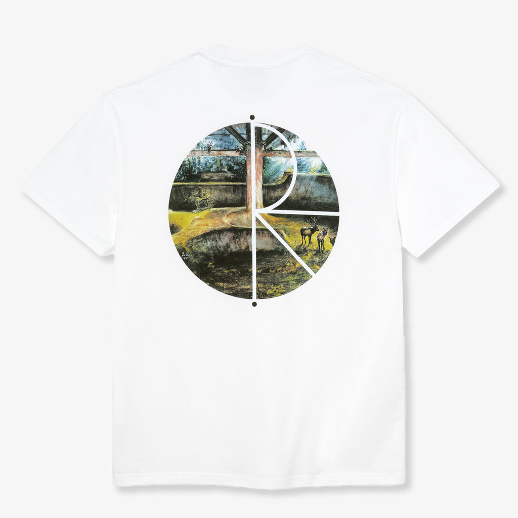 Burnside Fill Tee (White)