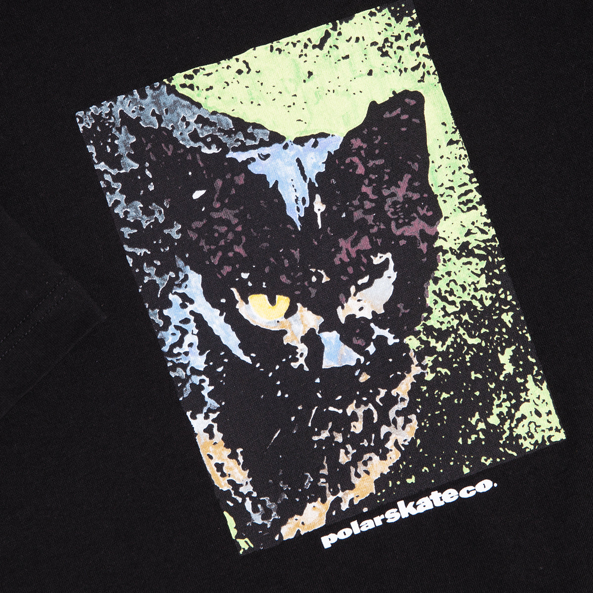 Polar Cat Tee (Black)