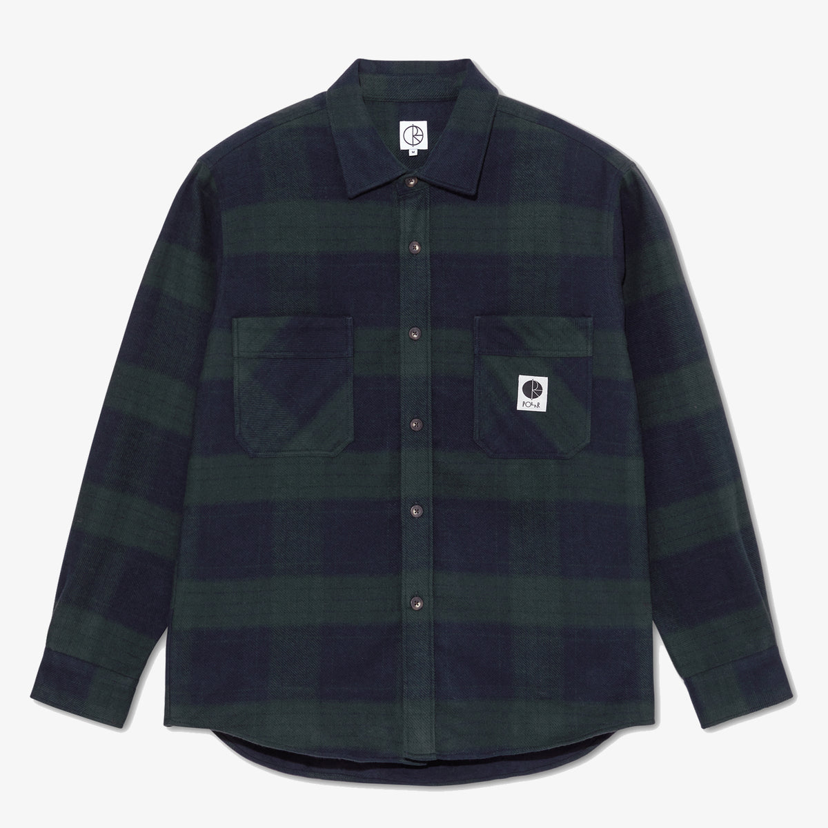 Flannel Shirt (Navy/Teal)