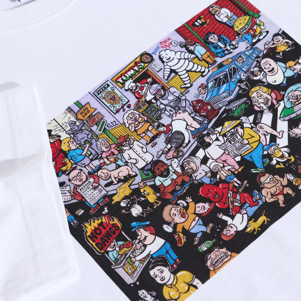 Street Corner Tee (White)