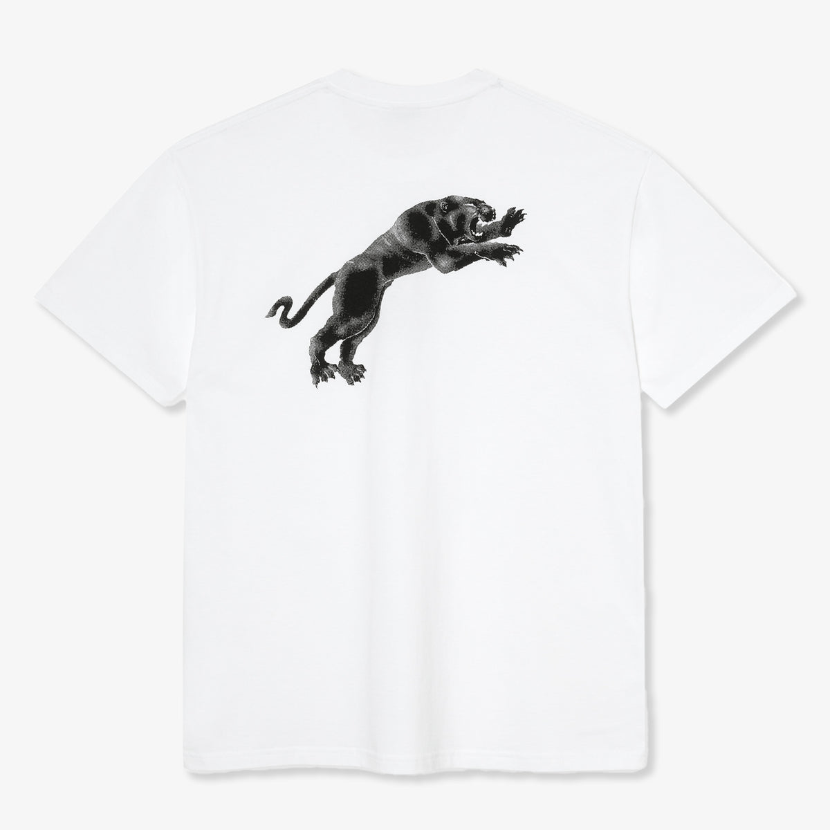 Tape and Panther Tee (White)