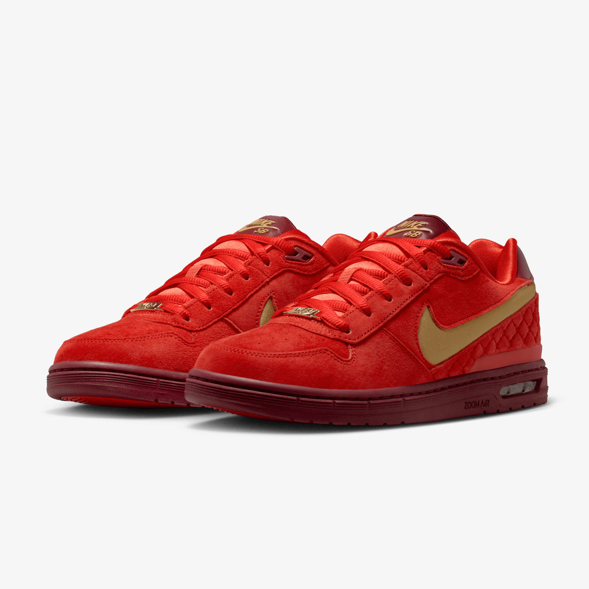 Paul Rodriguez Zoom Air Low (Habanero Red/Gold)