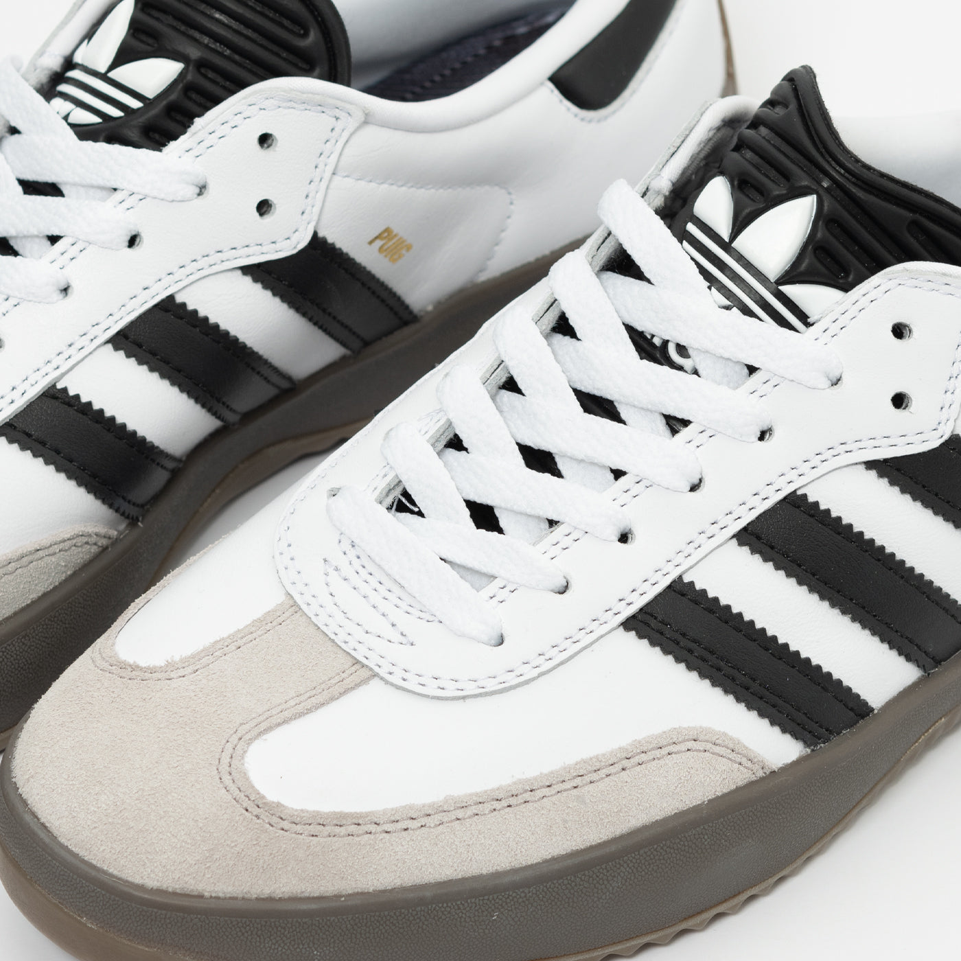 Adidas Puig Samba (White/Black) - 510 Skateboarding Adidas Puig Samba (White/Black) - 510 Skateboarding