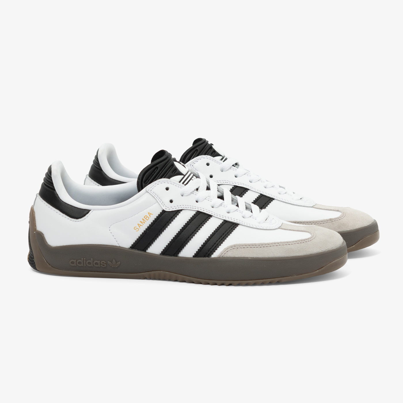 Adidas Puig Samba (White/Black) - 510 Skateboarding Adidas Puig Samba (White/Black) - 510 Skateboarding