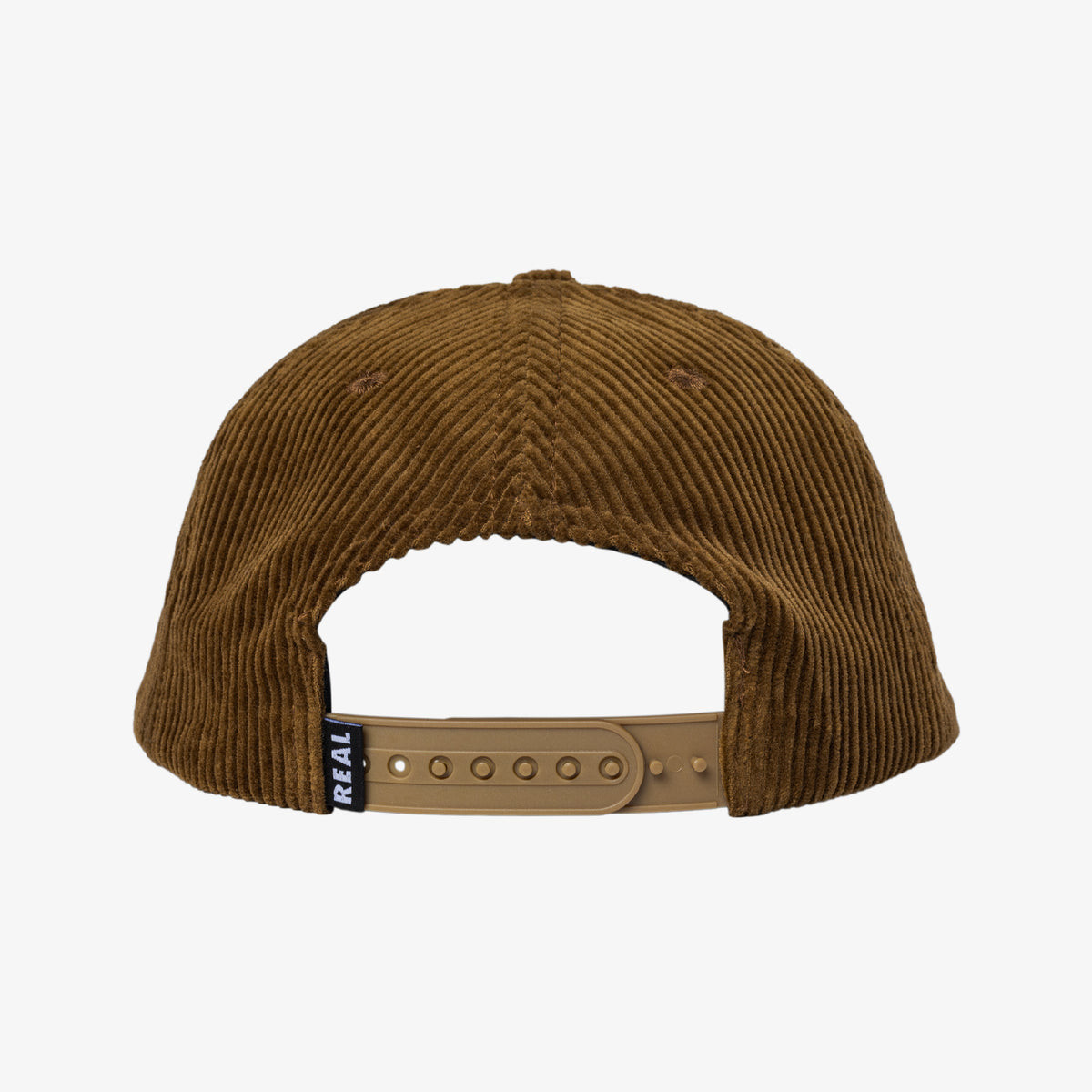 Real Bubble Oval Snapback (Brown)