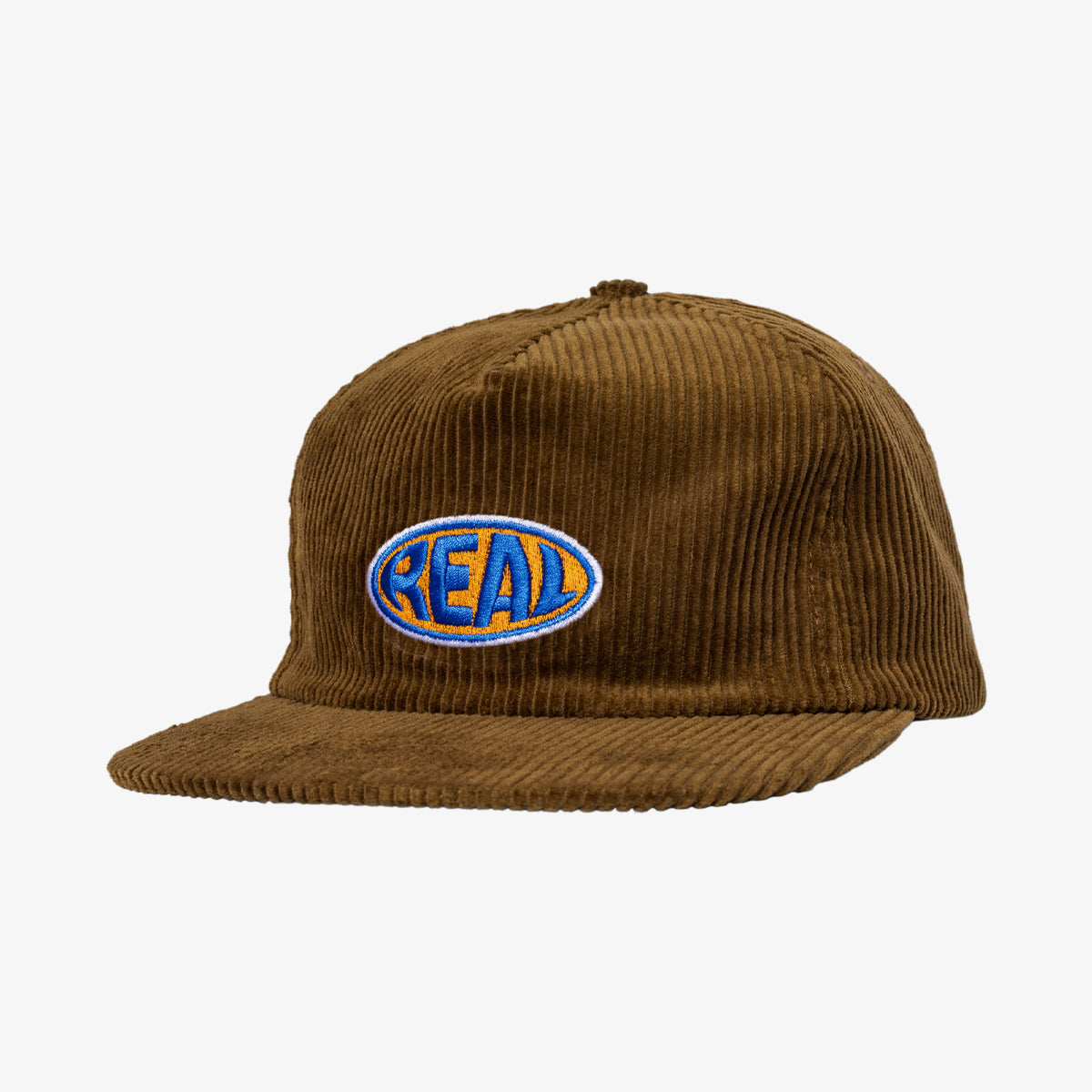 Real Bubble Oval Snapback (Brown)