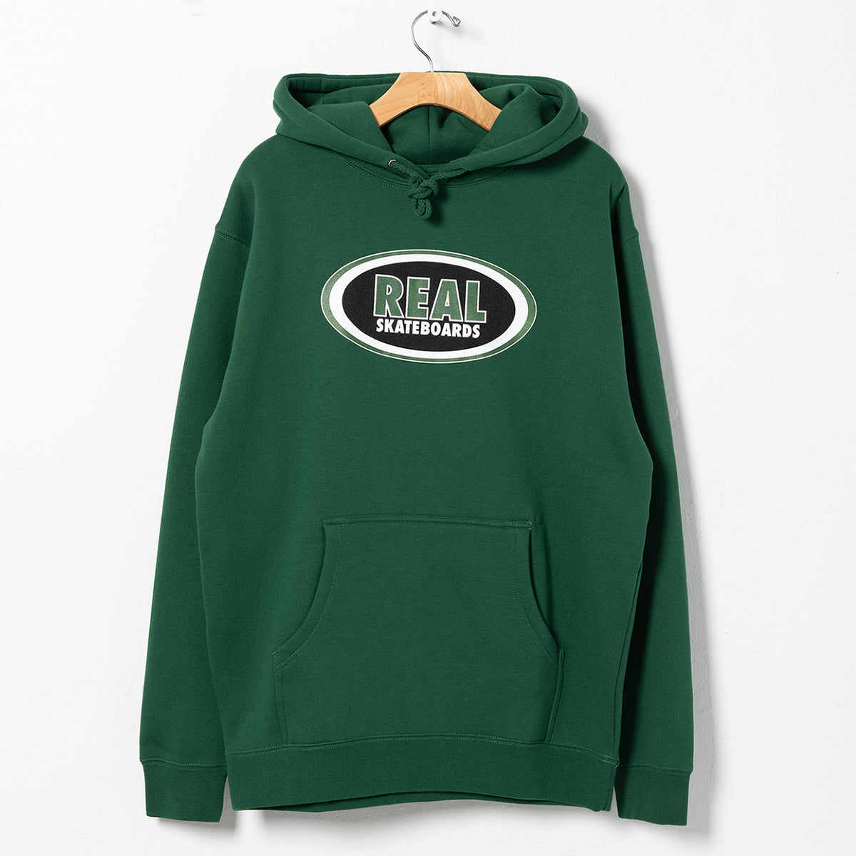 Oval Hoodie (Green/White)