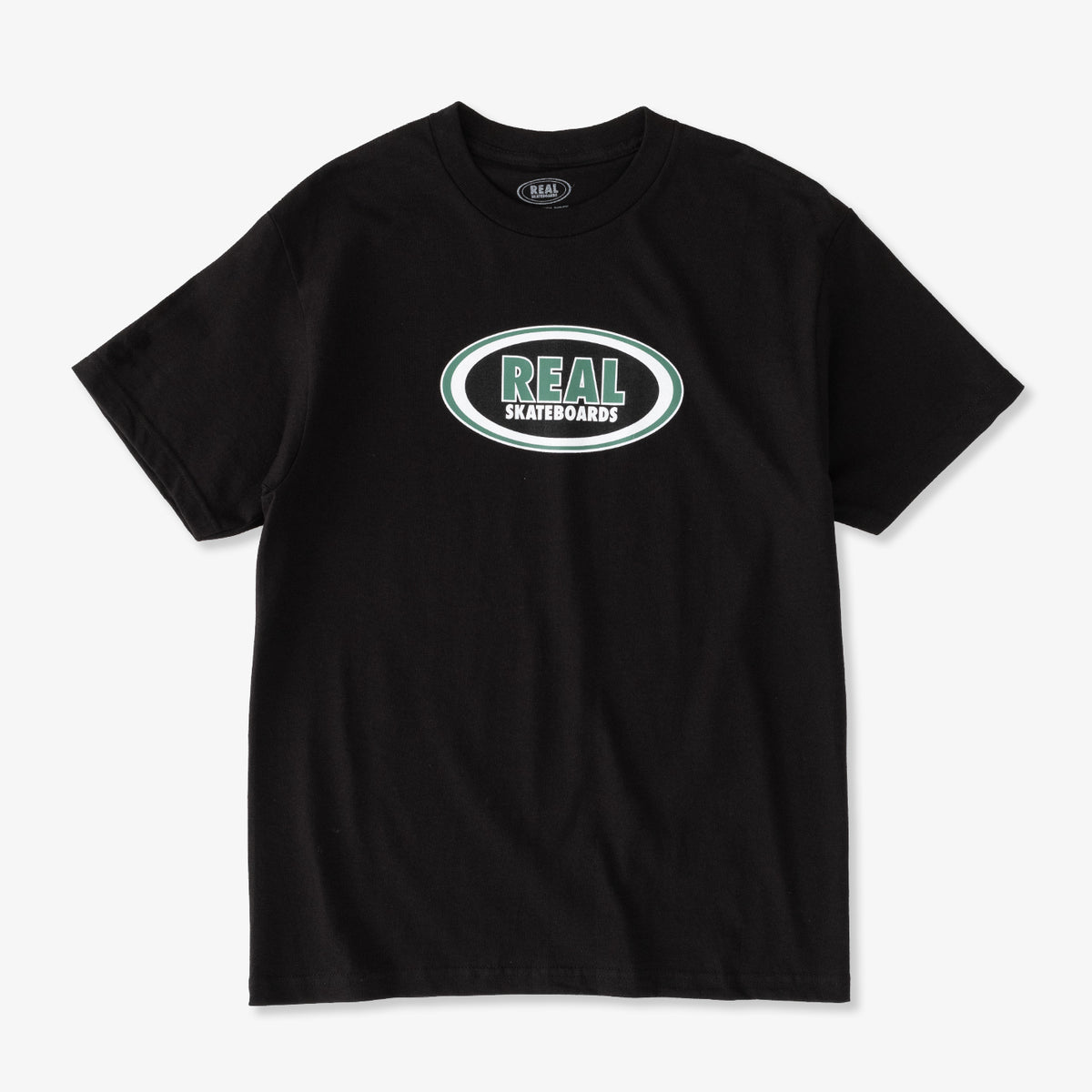 Oval Tee (Black/Green)