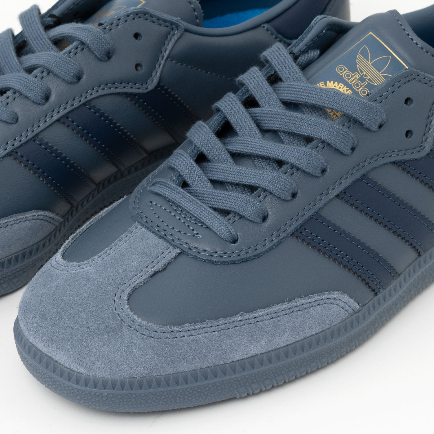 Adidas Samba ADV (Aqua Navy/Navy Blue) - 510 Skateboarding Adidas Samba ADV (Aqua Navy/Navy Blue) - 510 Skateboarding