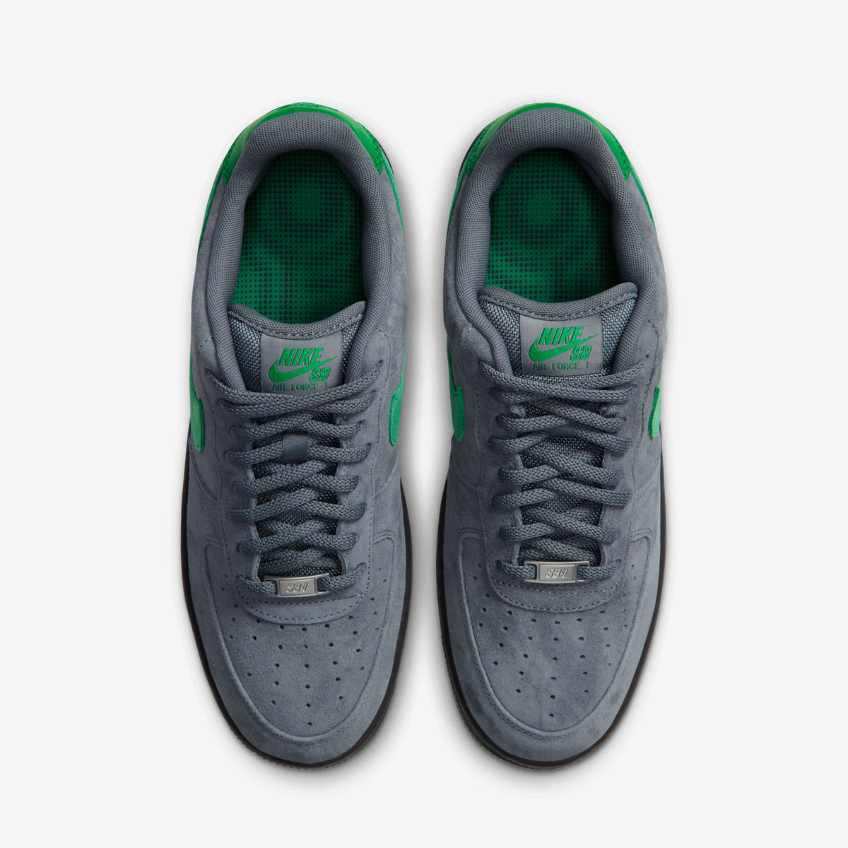 Nike SB Air Force 1 SB (Cool Grey/Court Green)