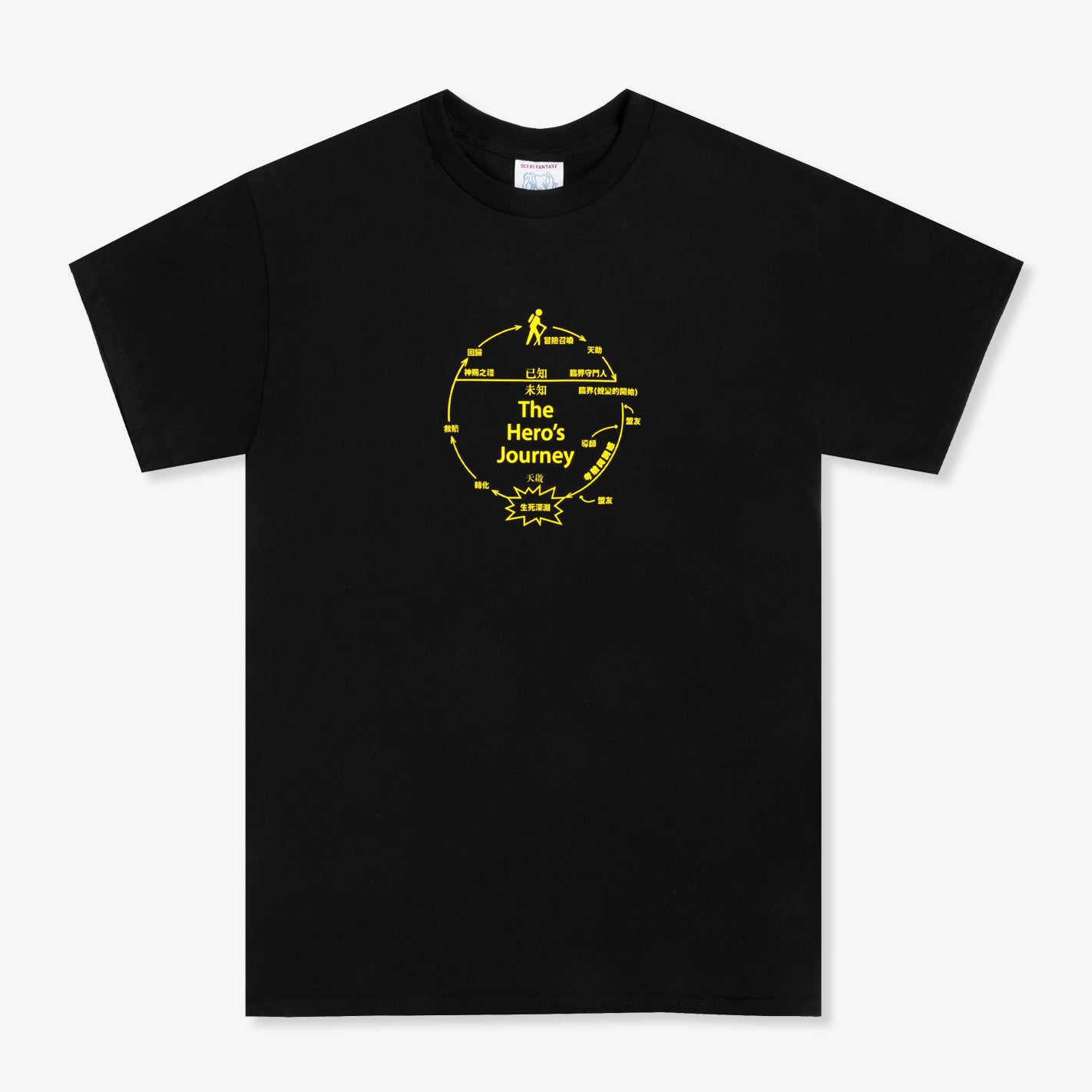  - The Hero's Journey Tee (Black)