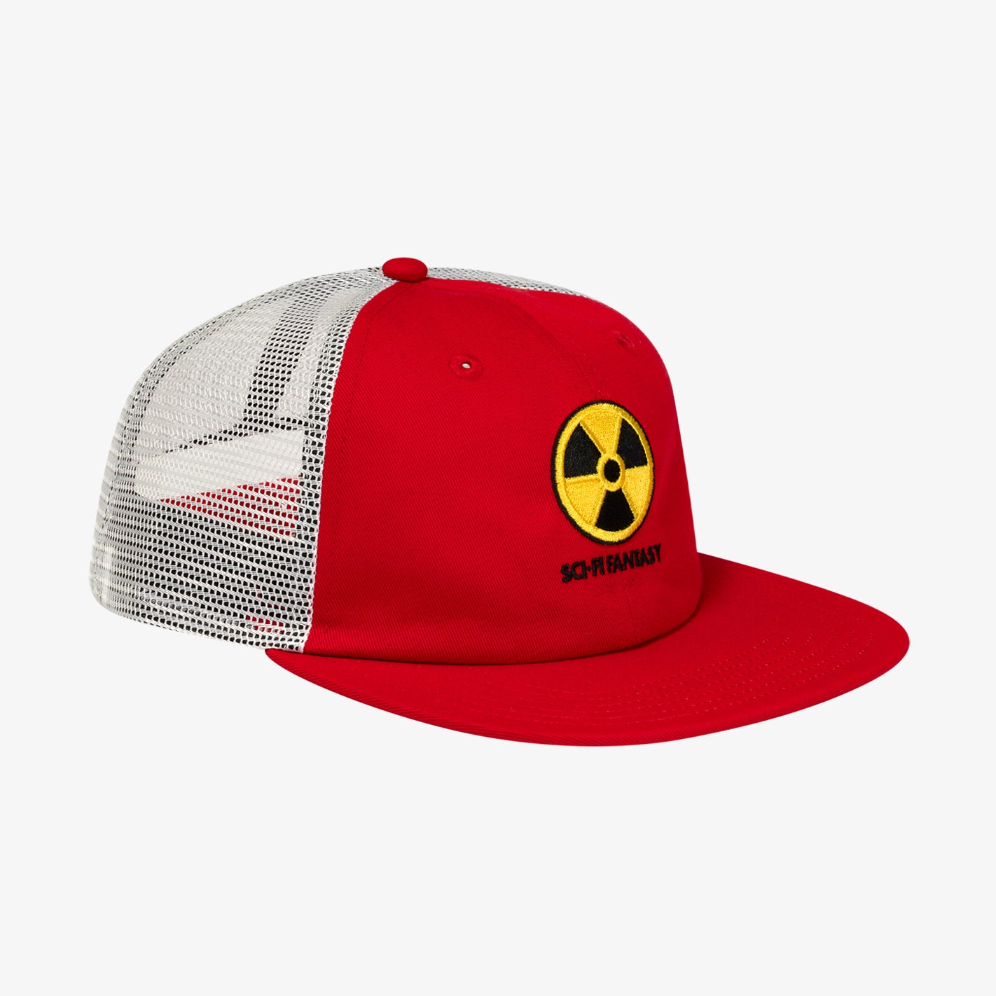  - Radioactive Hat (Red/White)