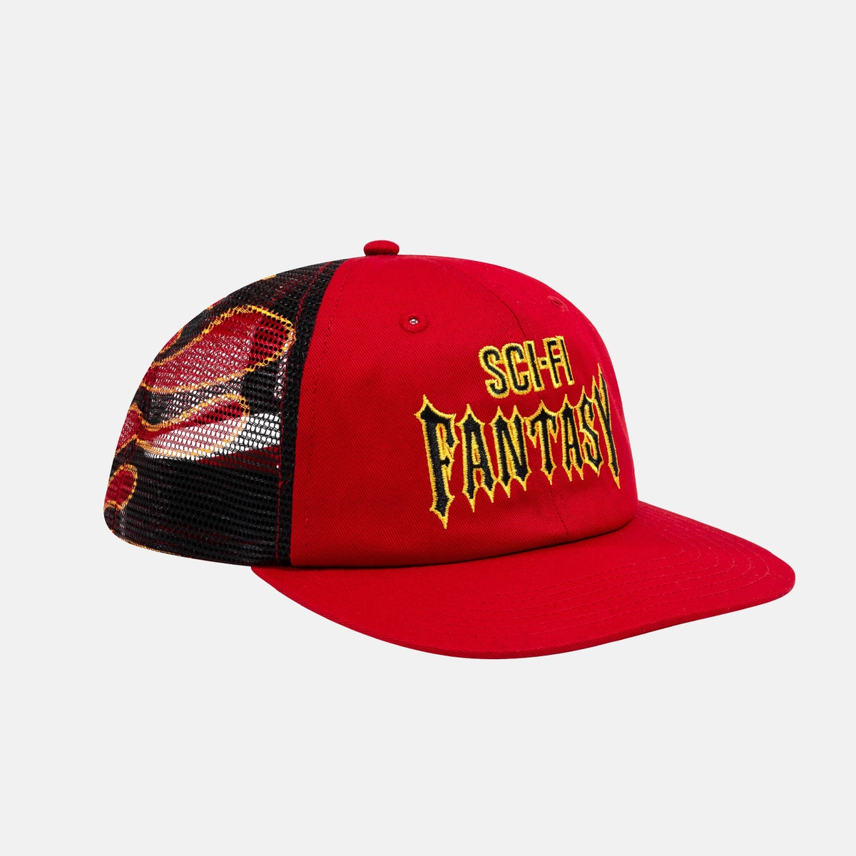 Biker Logo Hat (Red)