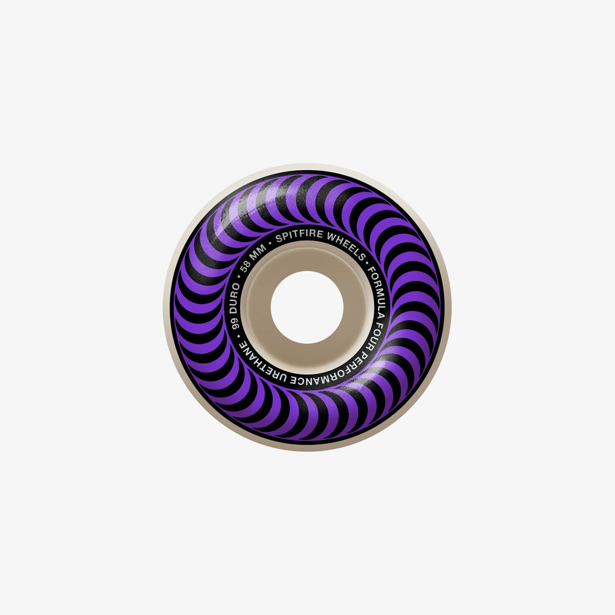 Classic Formula 4 99D 58mm (White/Purple)