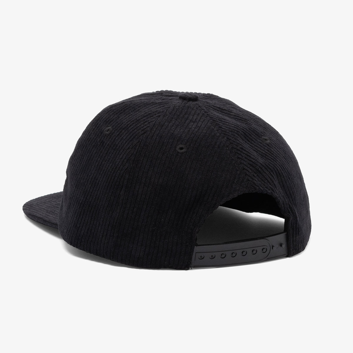 Sharkdog Cord Hat (Black/White)