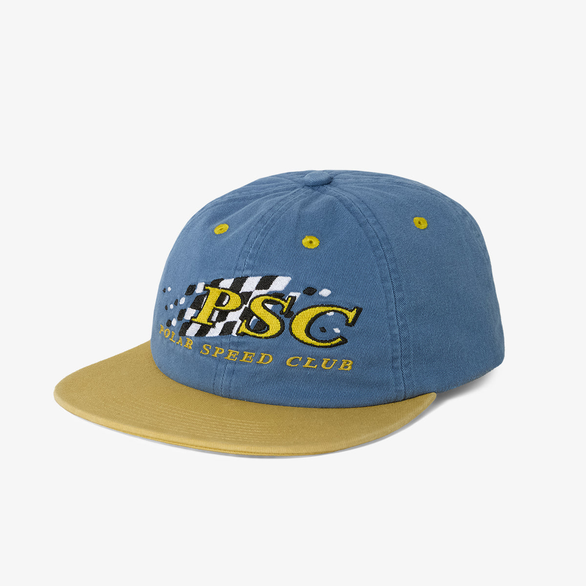 Michael Speed Club Cap (Blue/Yellow)