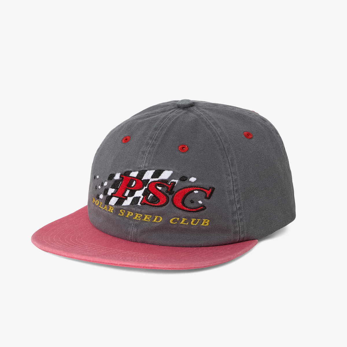 Michael Speed Club Cap (Grey/Red)