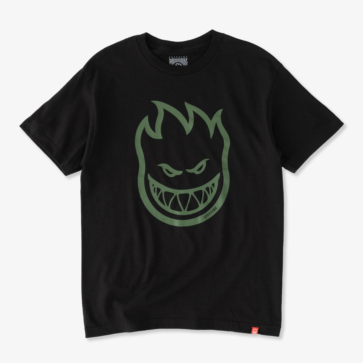 Bighead Tee (Black/Olive)