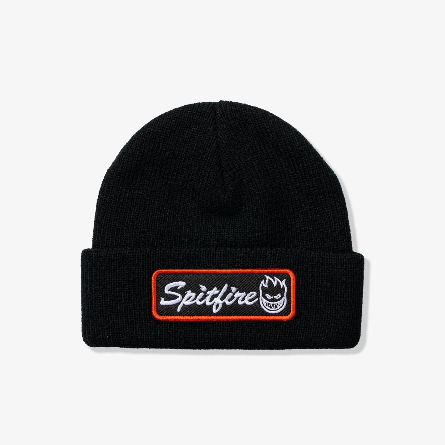  - Courier Patch Cuff Beanie (Black)