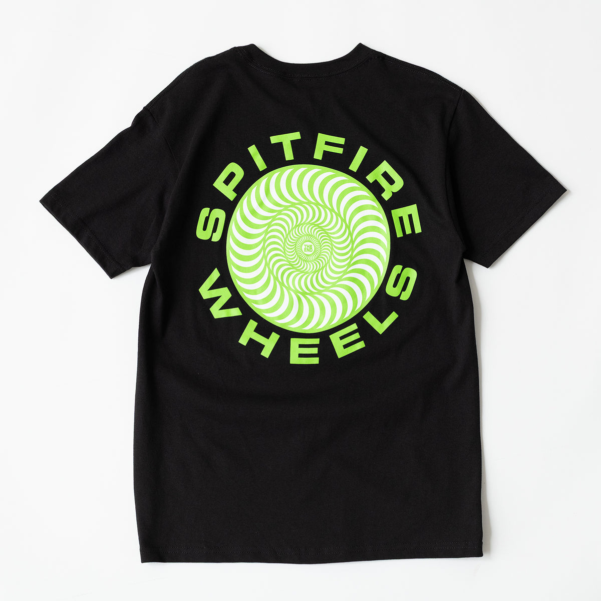  - Spitfire Classic 87 Swirl Tee (Black/Green)