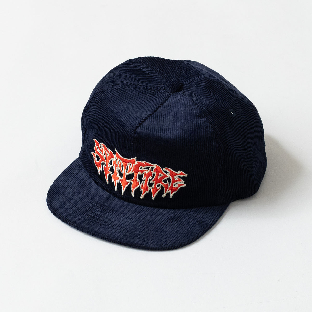  - Spitfire Demon Script Snapback Hat (Navy)