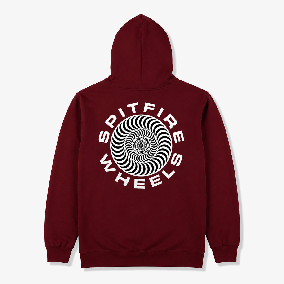 Spitfire Classic 87 Swirl Hoodie (Maroon/White)