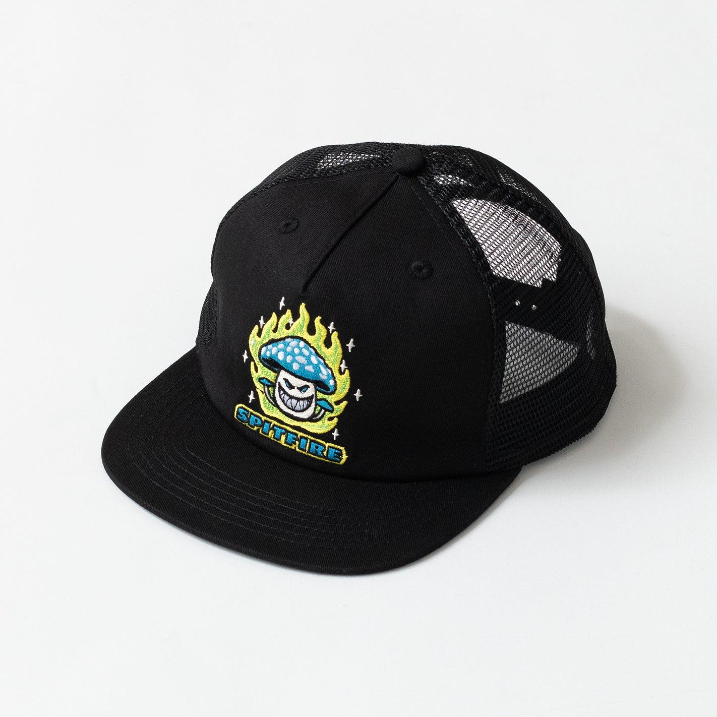  - Spitfire Mushroom Bighead Snapback Hat (Black)