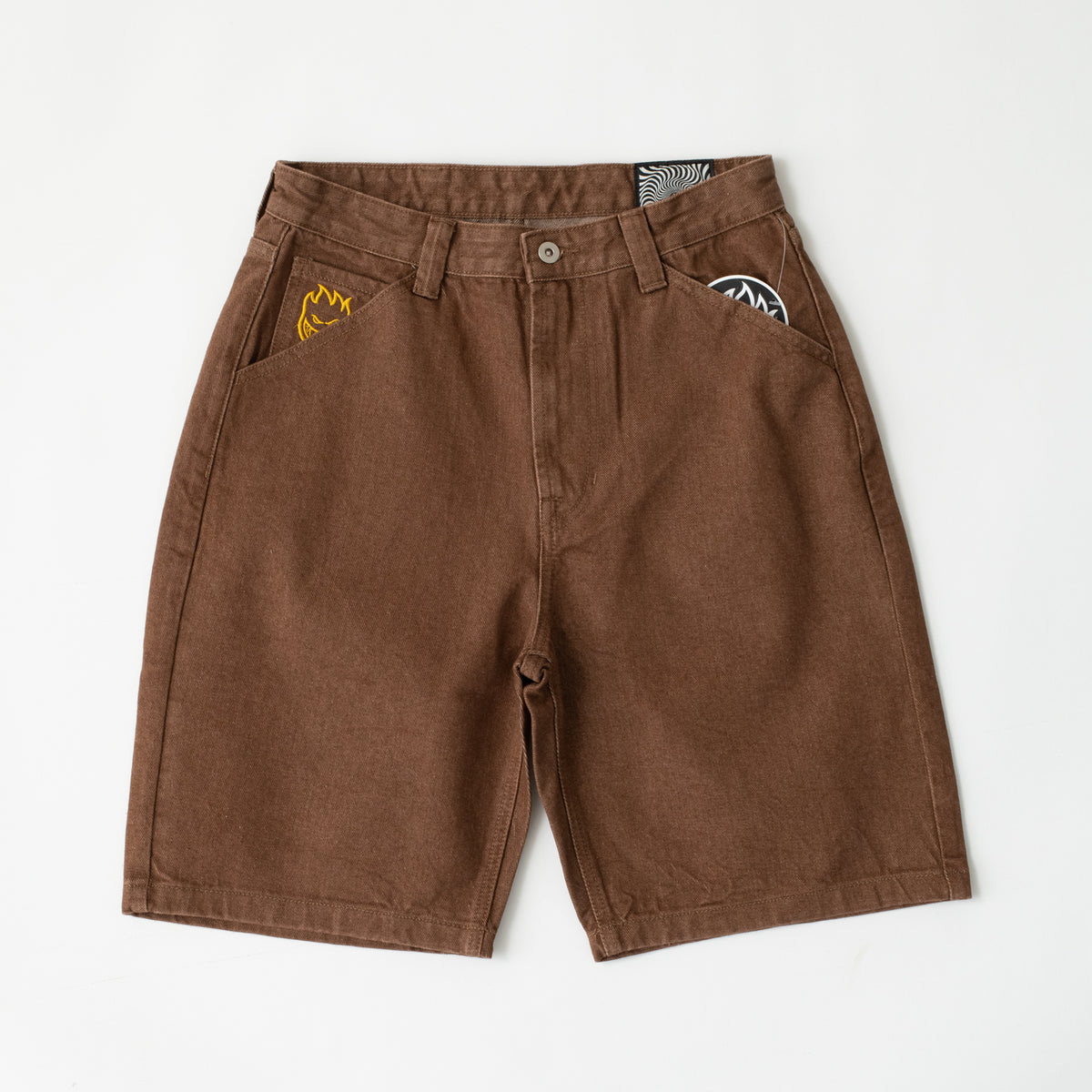Bighead Denim Shorts (Brown)