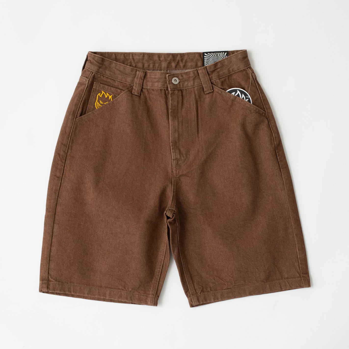  - Bighead Denim Shorts (Brown)