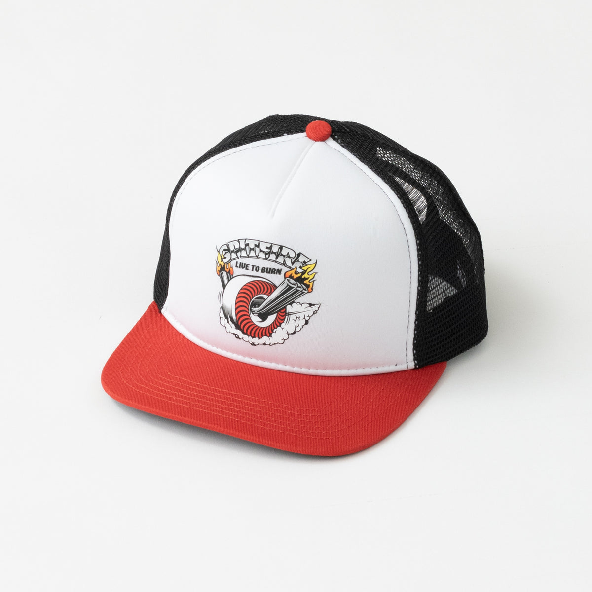 Burnout Snapback (White)