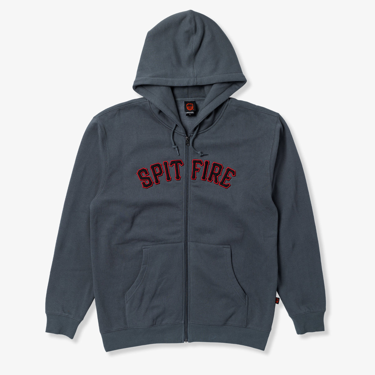 Spitball Zip up Hoodie (Charcoal)