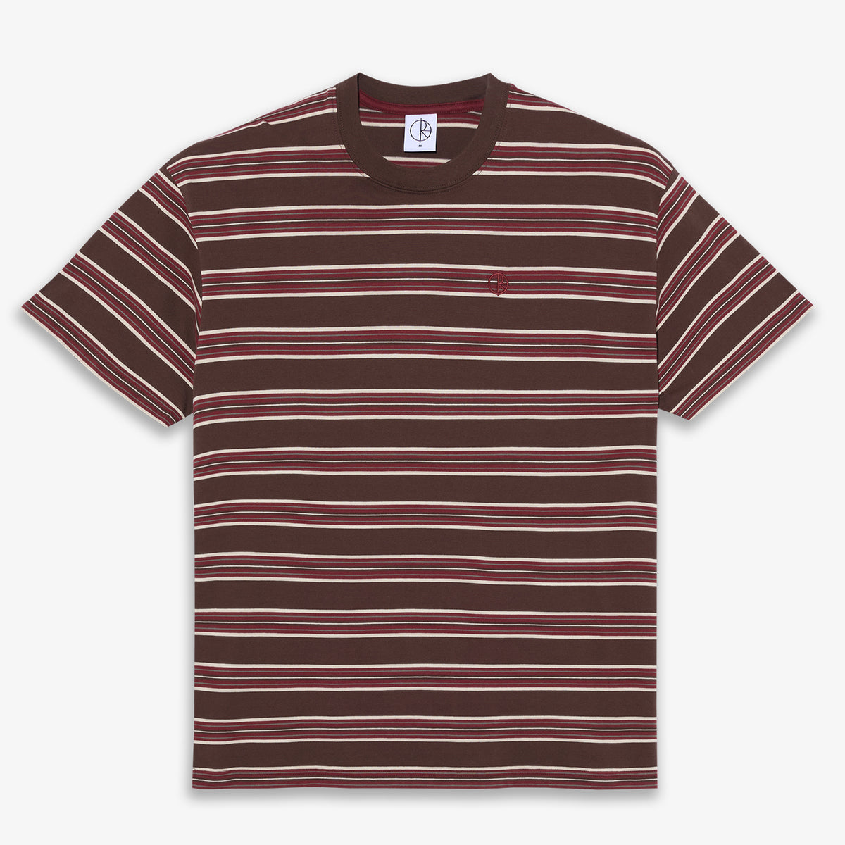 Polar Stripe Tee (Brown/Red)