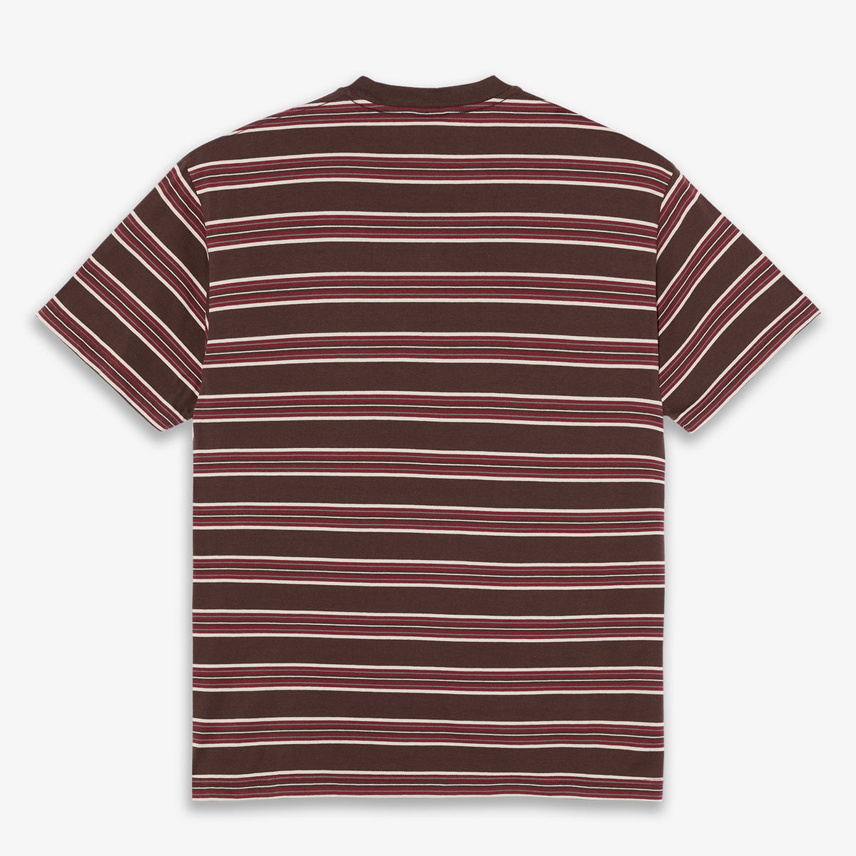 Polar Stripe Tee (Brown/Red)