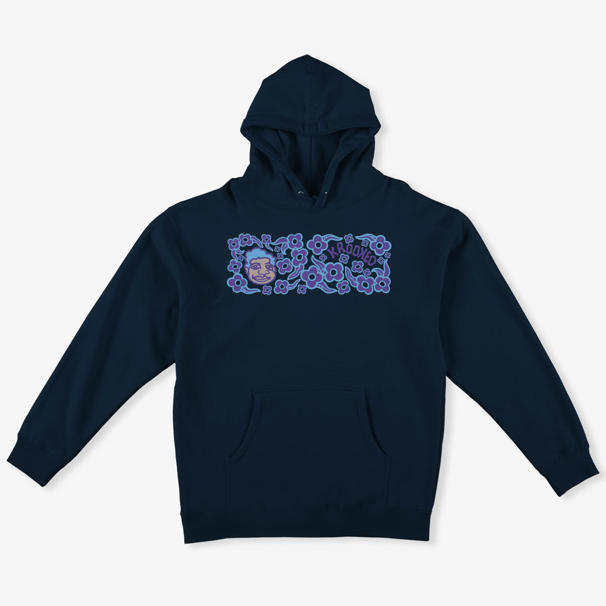 Sweatpants Redux Hoodie (Navy/Blue/Purple)