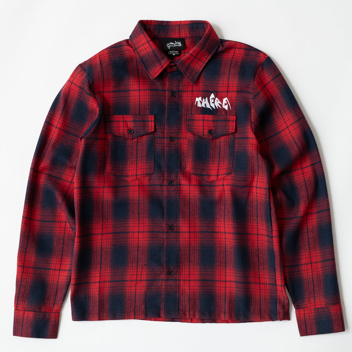  - There Sally Flannel Shirt (Red)