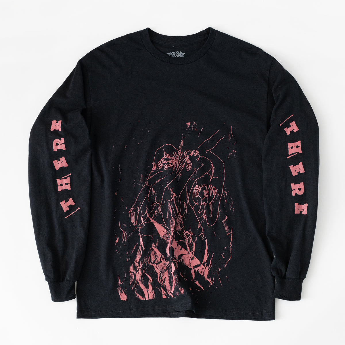 Noise Long Sleeve Tee (Black)