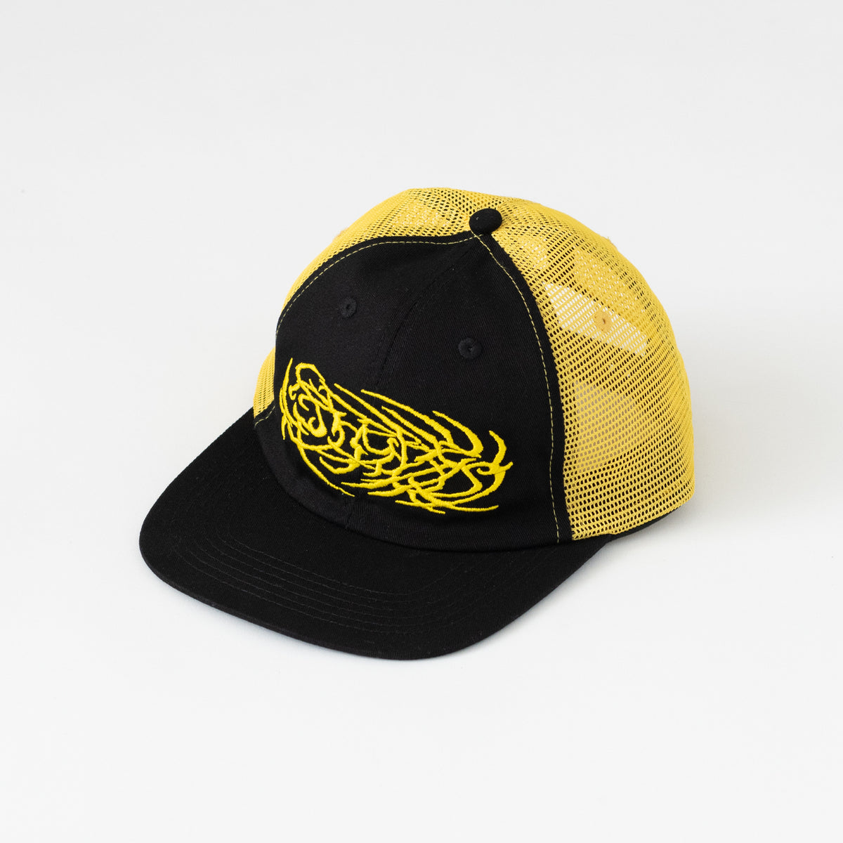 Chainsaw Snapback (Black/Yellow)