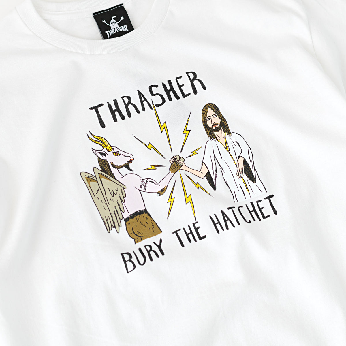 Toy Machine B.T.H Tee (White)