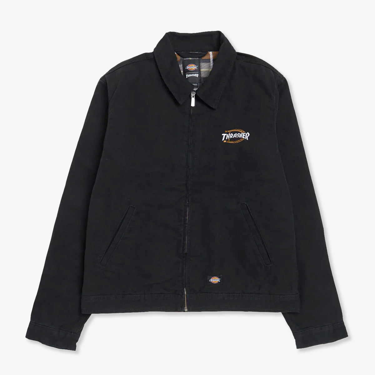 Thrasher X Dickies Lined Jacket (Black)