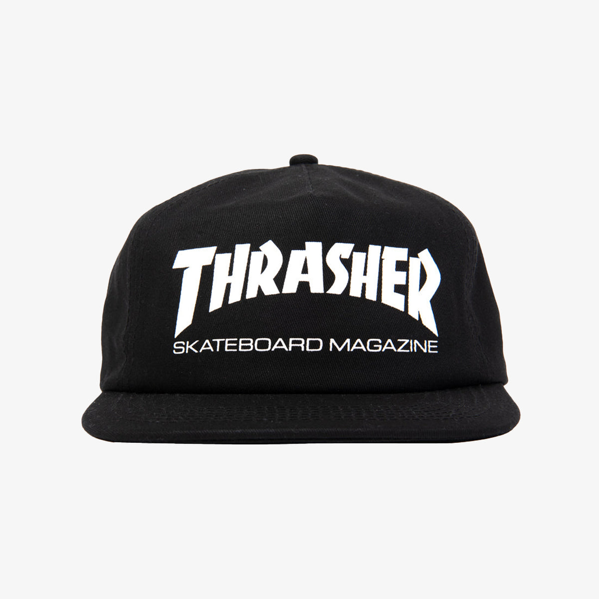 Skate Mag Snapback (Black/White)