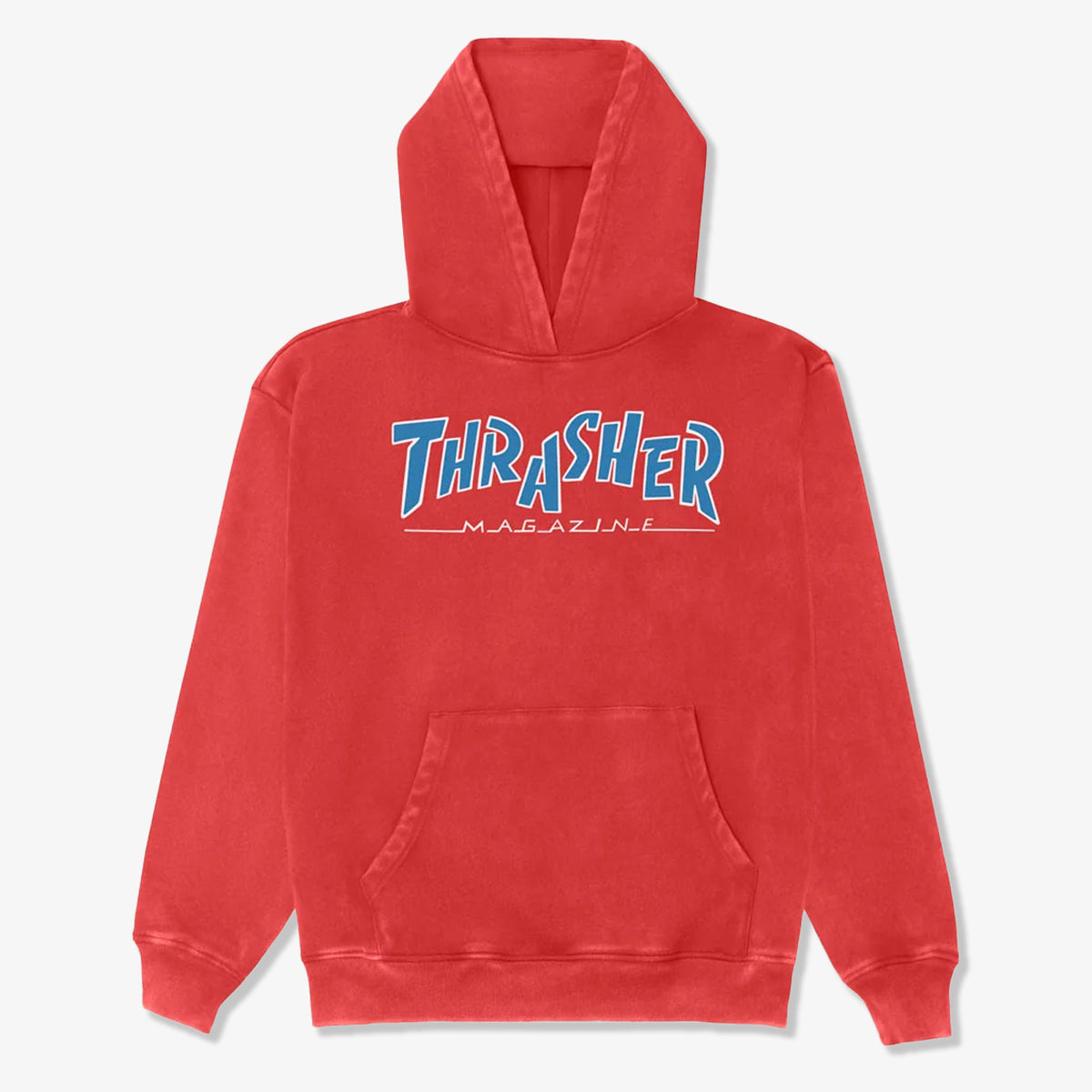Thrasher Parra Mag Vintage Hoodie (Red)