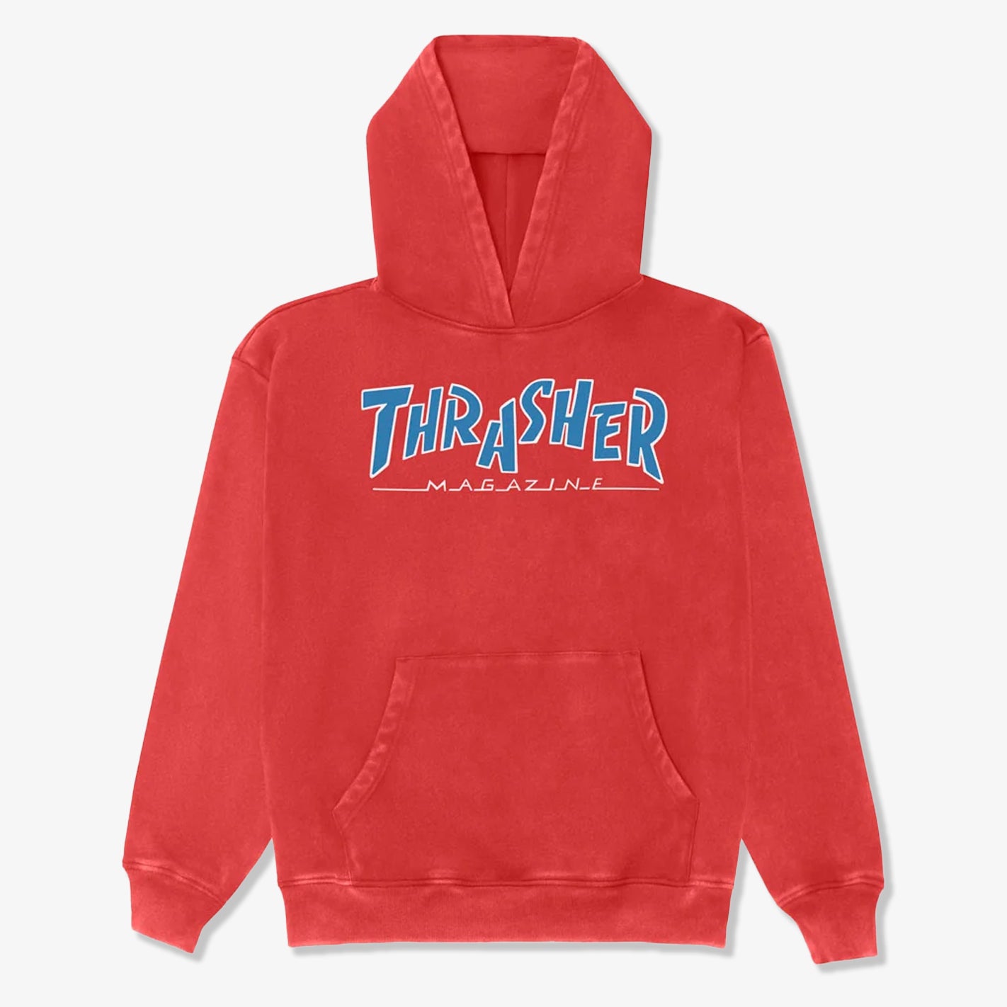 Thrasher Parra Mag Vintage Hoodie (Red) - 510 Skateboarding