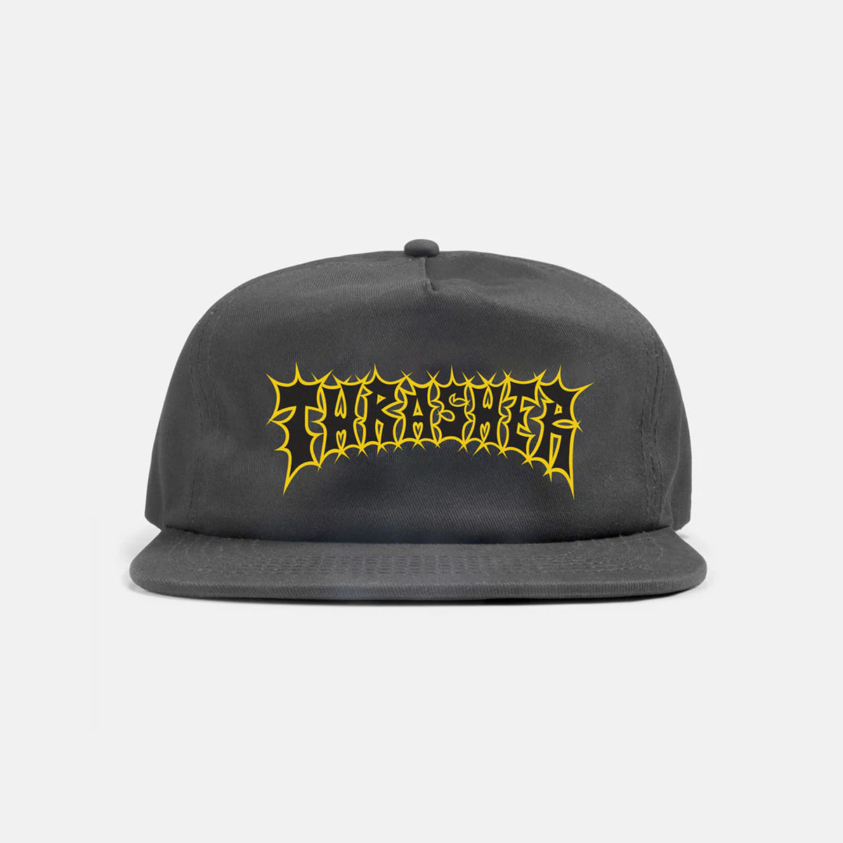 Thrasher Spikey Snapback (Charcoal)